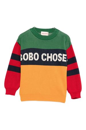 maglione in coone multicolor BOBO CHOSES KIDS | B225AC109.